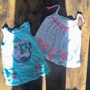 Tommy Bahama Kids' Tank Tops - Aqua and White